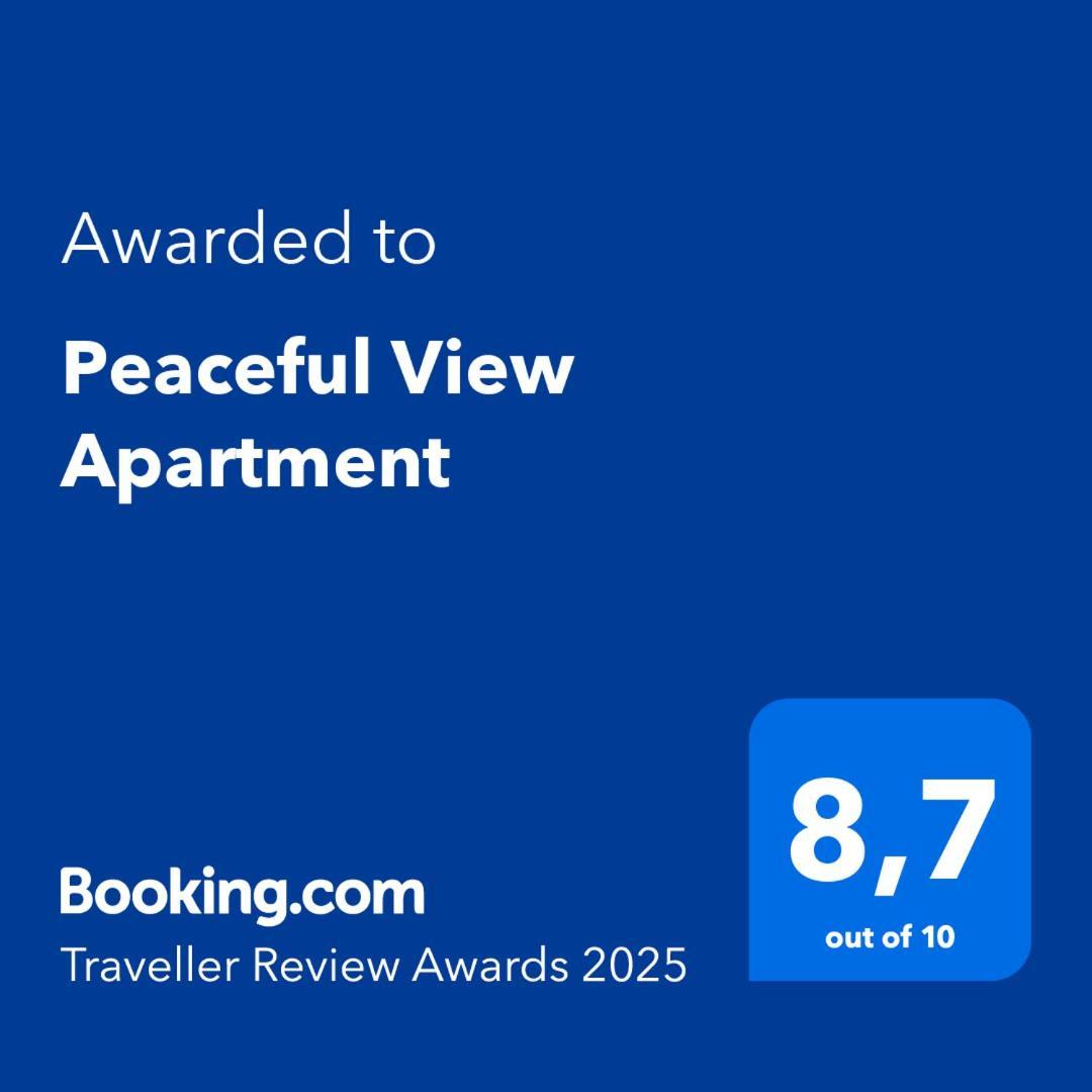 Peaceful View Apartment Копер Экстерьер фото
